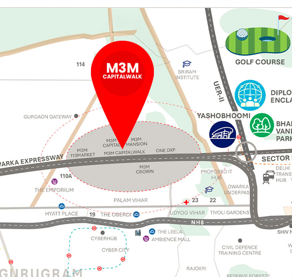 M3M Capital Walk